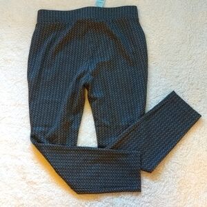 LOFT NWT Holiday Leggings (medium-petite)